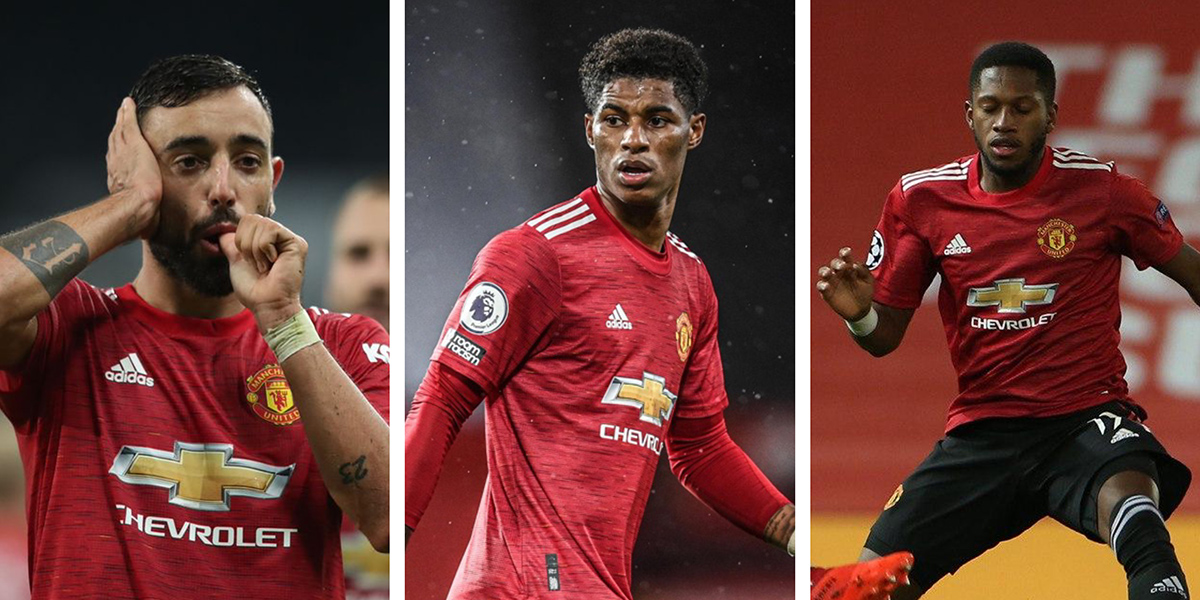 October Review: Marcus Rashford, Bruno Fernandes and Fred in the ...