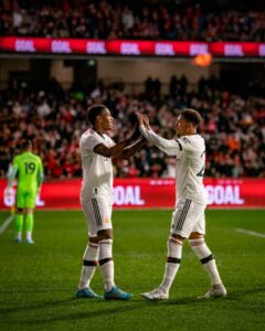Anthony Martial Jadon Sancho - Crystal Palace - 19:7:22