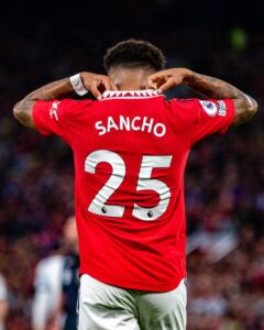 9 Jadon Sancho - Liverpool - Old Trafford - 22:8:22
