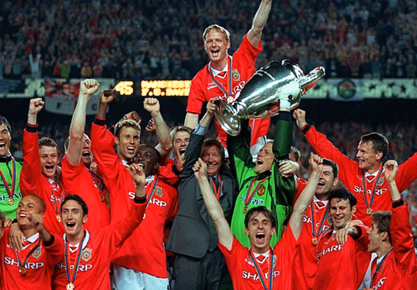 Manchester United UEFA Champions League Final 1999