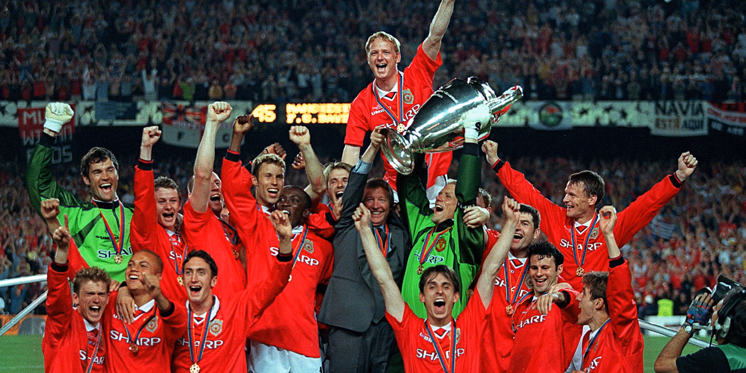 Manchester United UEFA Champions League Final 1999